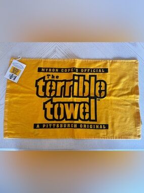 The Terrible Towel Official Pittsburgh Fan Towel - Gold/Black